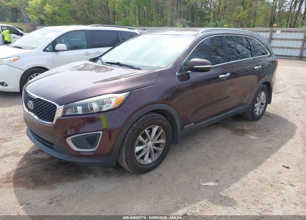 2016 KIA SORENTO 3.3L LX VIN: 5XYPGDA59GG019839