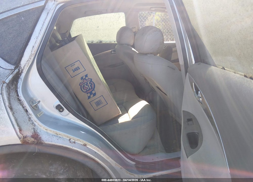 2008 INFINITI EX35 JOURNEY VIN: JNKAJ09EX8M303614