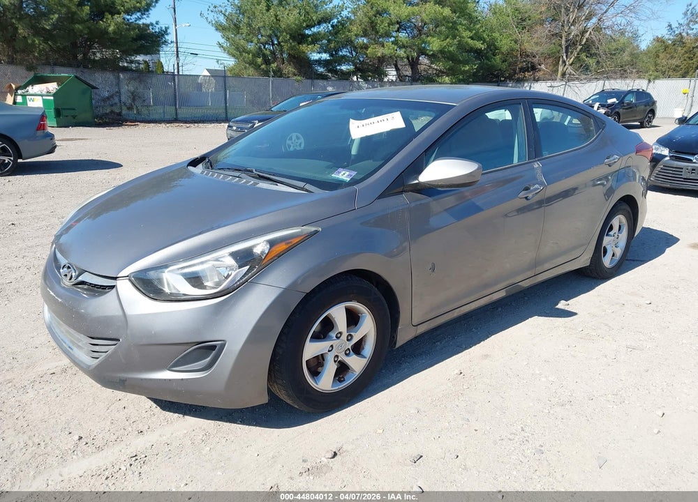 2014 HYUNDAI ELANTRA SE VIN: 5NPDH4AE9EH507274