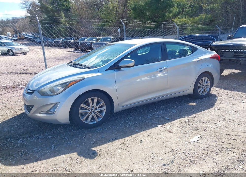 2014 HYUNDAI ELANTRA SE VIN: 5NPDH4AE0EH462922
