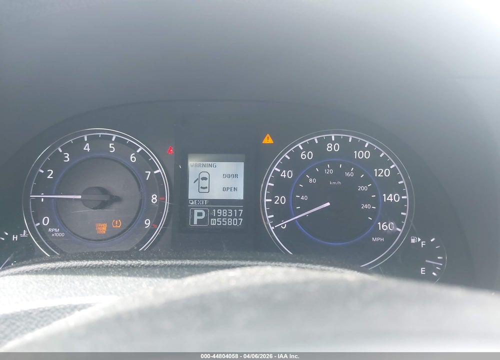 2012 INFINITI G37X VIN: JN1CV6AR6CM681960