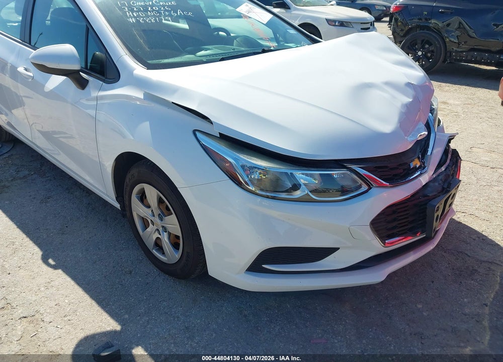 2017 CHEVROLET CRUZE LS AUTO VIN: 1G1BC5SM2H7257637
