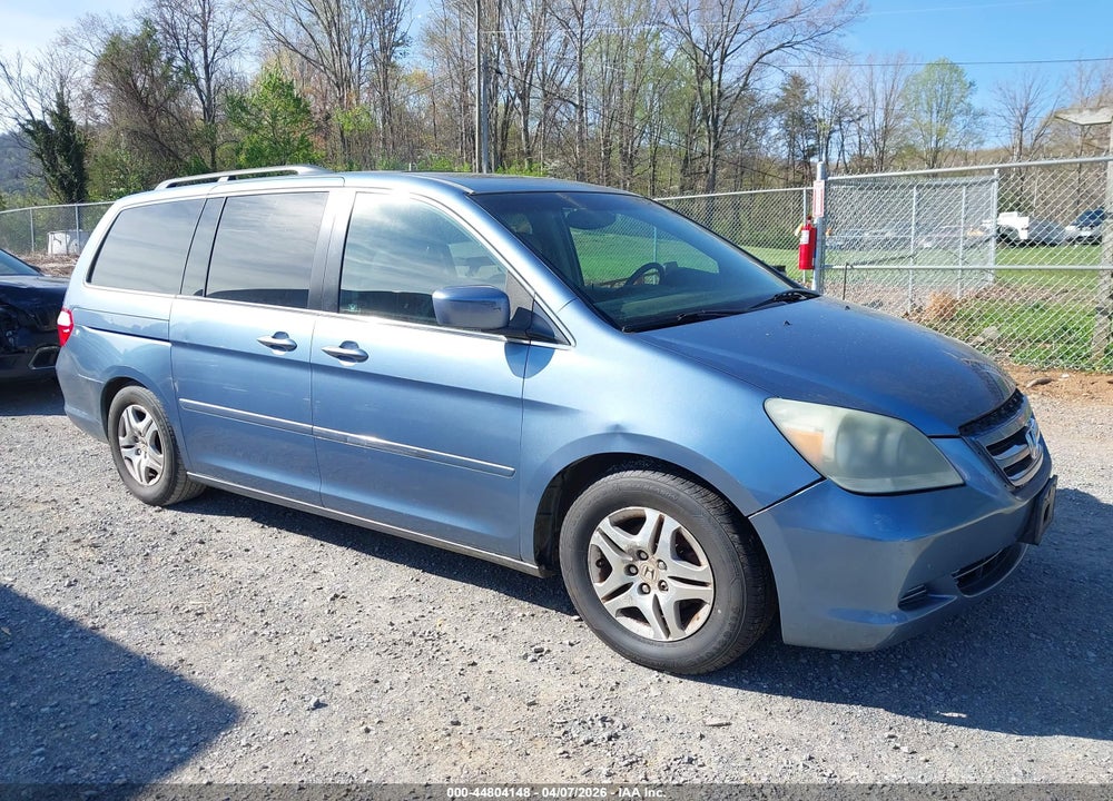 2007 HONDA ODYSSEY EX-L VIN: 5FNRL38787B051078