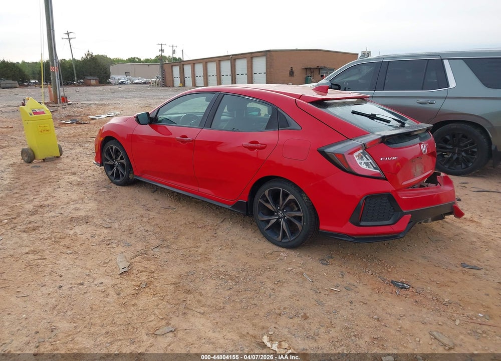 2018 HONDA CIVIC SPORT TOURING VIN: SHHFK7H9XJU201678