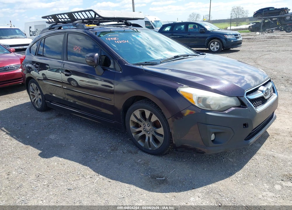 2013 SUBARU IMPREZA 2.0I SPORT PREMIUM VIN: JF1GPAL68D2217151