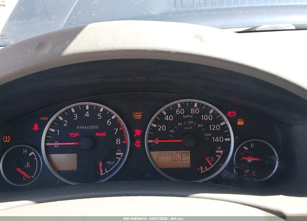 2010 NISSAN FRONTIER LE VIN: 1N6AD0EV0AC439225