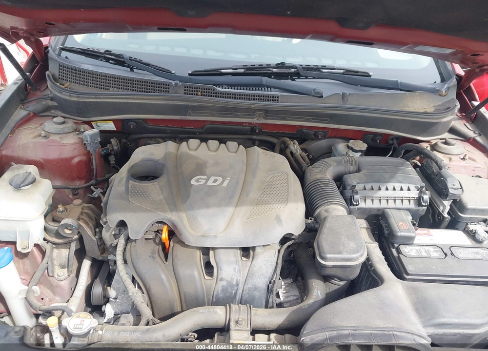2013 HYUNDAI SONATA GLS VIN: 5NPEB4AC4DH595136