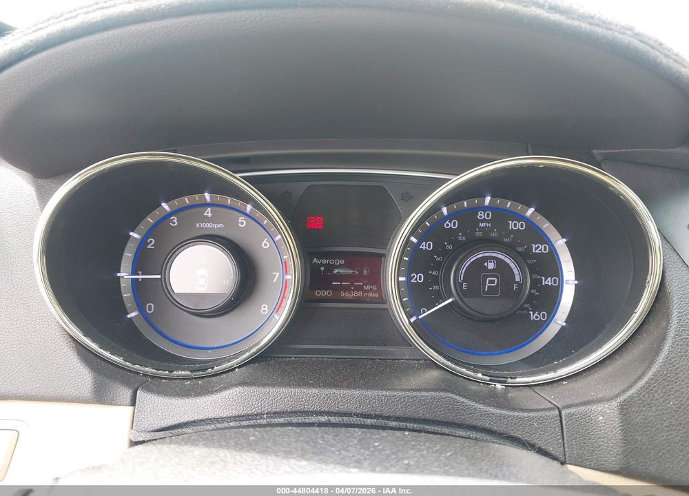 2013 HYUNDAI SONATA GLS VIN: 5NPEB4AC4DH595136