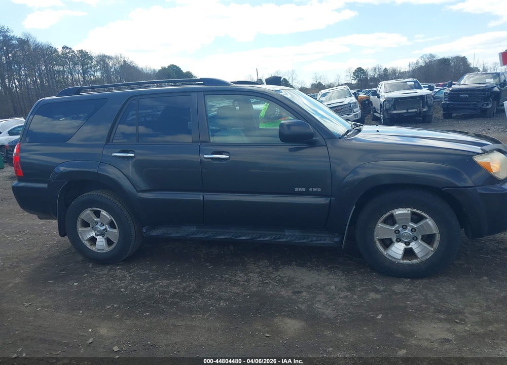 2007 TOYOTA 4RUNNER SR5 V6 VIN: JTEBU14R378100581