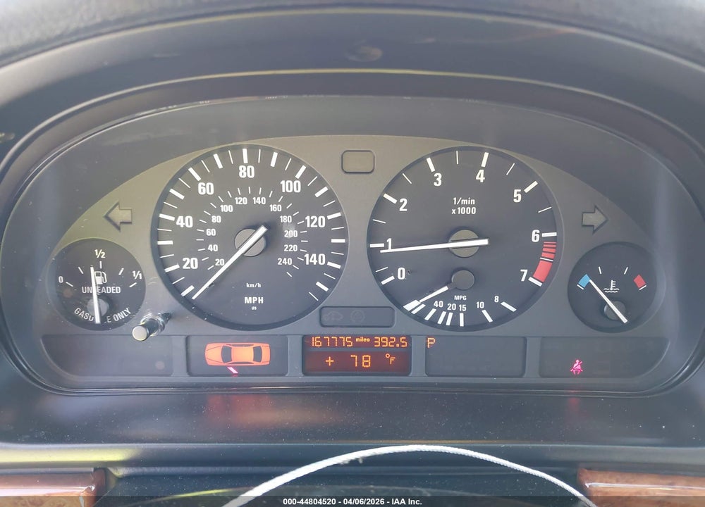 2000 BMW 528IA VIN: WBADM6342YGU26912