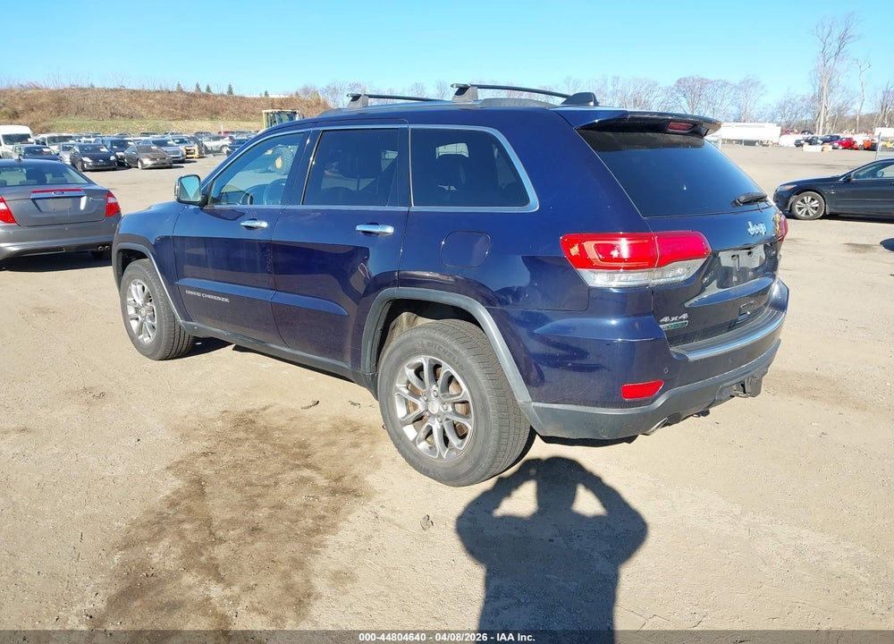 2014 JEEP GRAND CHEROKEE LIMITED VIN: 1C4RJFBM2EC404625