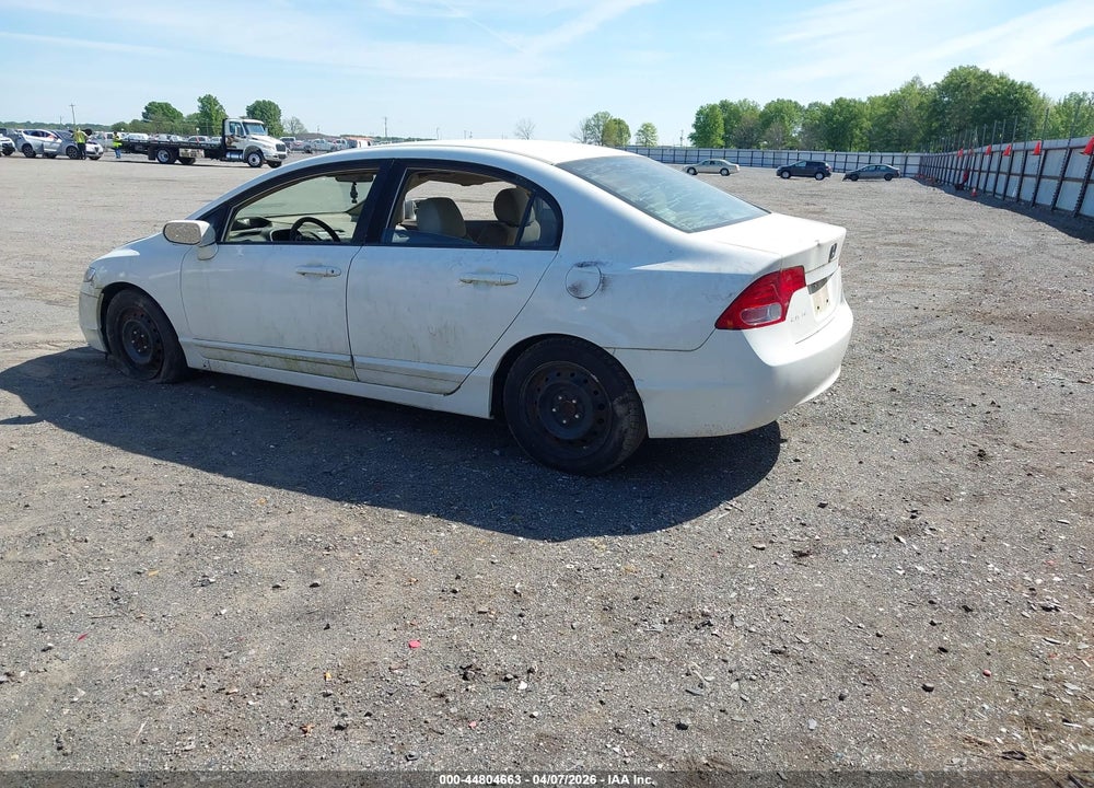 2008 HONDA CIVIC LX VIN: 1HGFA16568L031197