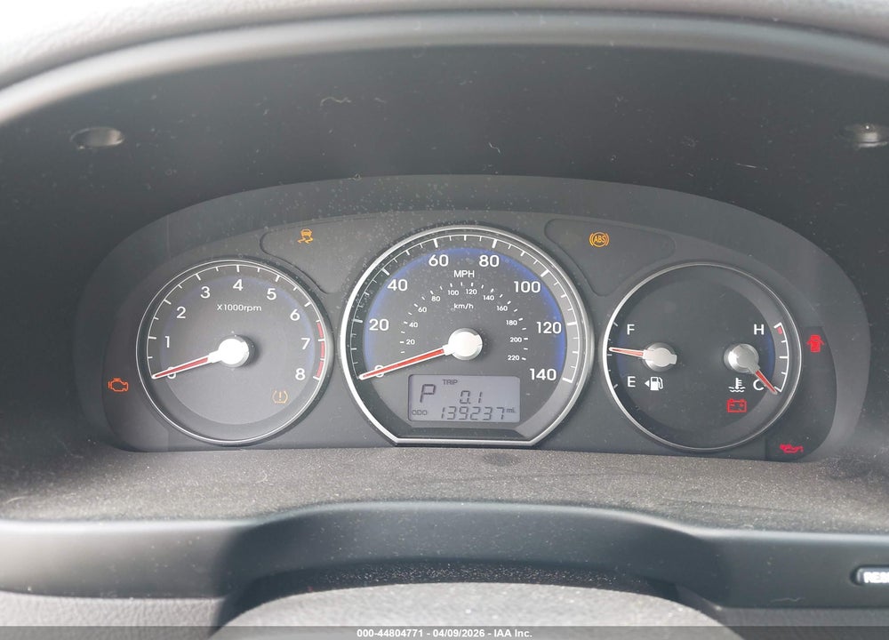 2011 HYUNDAI SANTA FE GLS VIN: 5XYZG3ABXBG080442