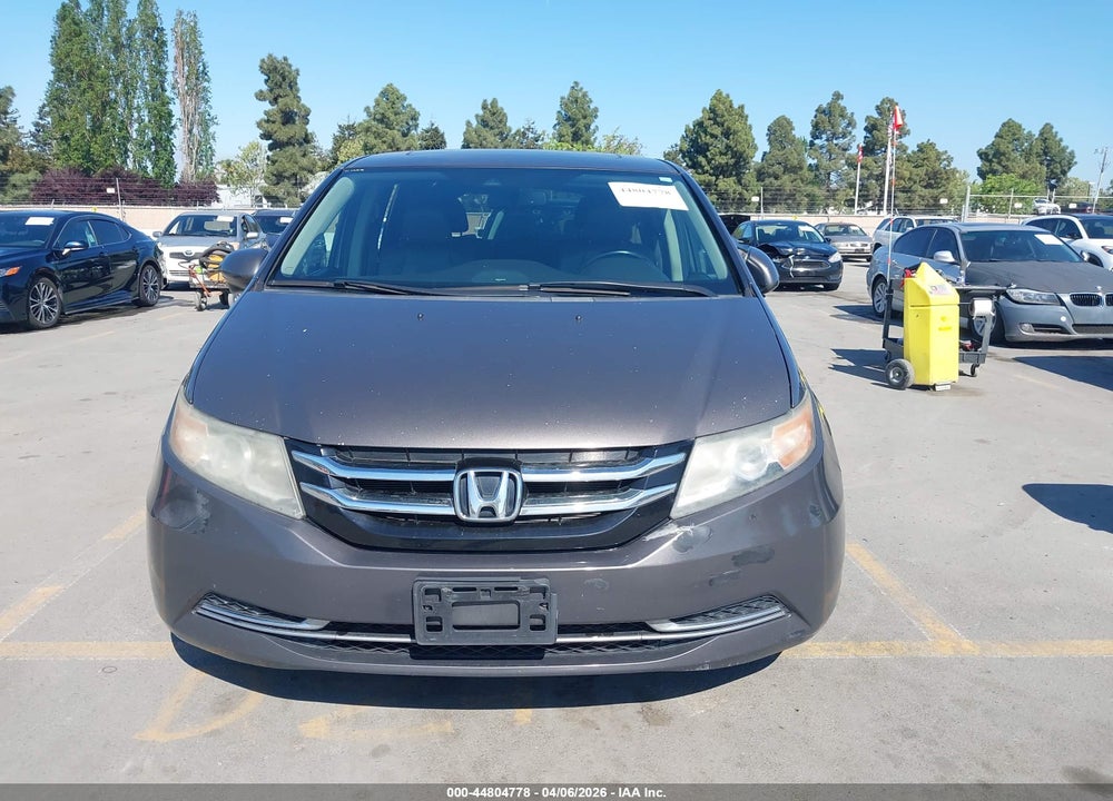 2016 HONDA ODYSSEY EX-L VIN: 5FNRL5H66GB022066