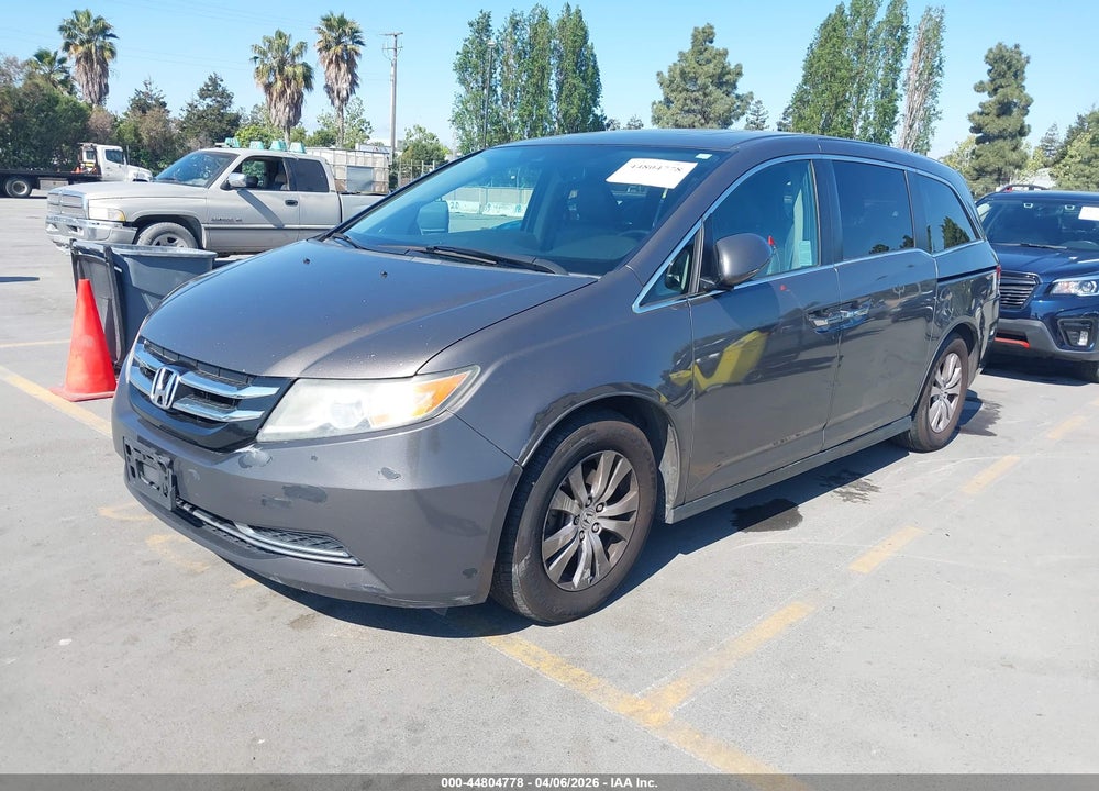 2016 HONDA ODYSSEY EX-L VIN: 5FNRL5H66GB022066