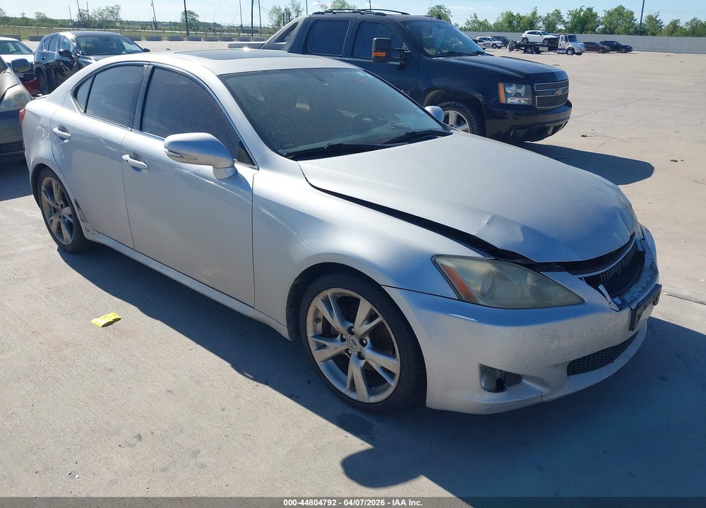2009 LEXUS IS 250 VIN: JTHBK262992092989