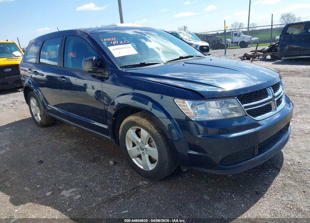 2013 DODGE JOURNEY AMERICAN VALUE PKG VIN: 3C4PDCAB2DT505065