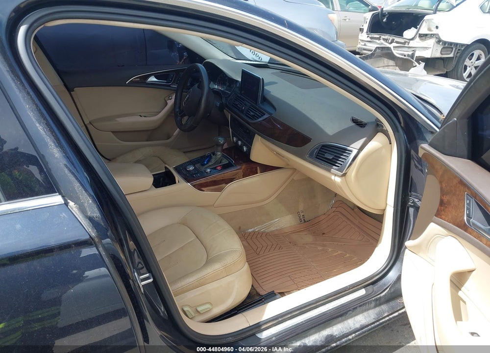 2013 AUDI A6 2.0T PREMIUM VIN: WAUDFAFC1DN074492