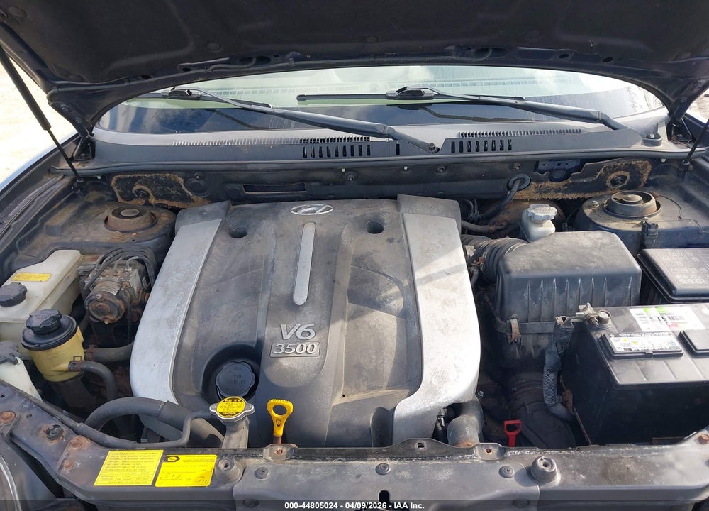 2004 HYUNDAI SANTA FE GLS/LX VIN: KM8SC73E64U578842