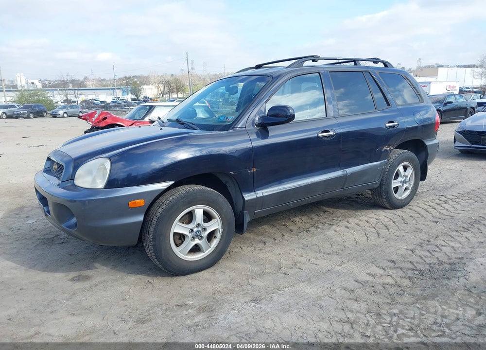 2004 HYUNDAI SANTA FE GLS/LX VIN: KM8SC73E64U578842