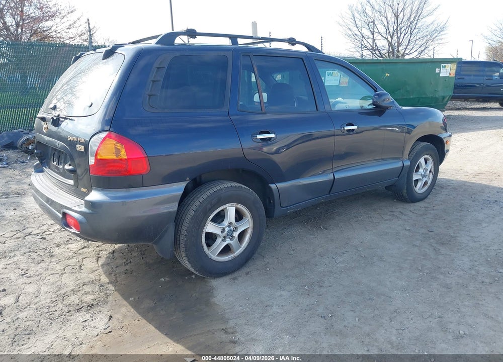 2004 HYUNDAI SANTA FE GLS/LX VIN: KM8SC73E64U578842