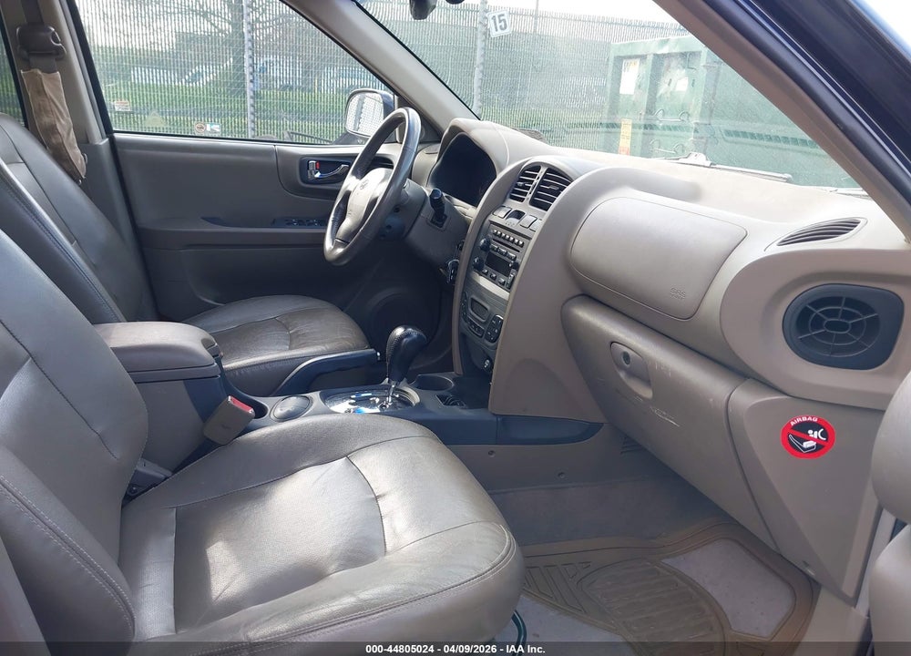 2004 HYUNDAI SANTA FE GLS/LX VIN: KM8SC73E64U578842