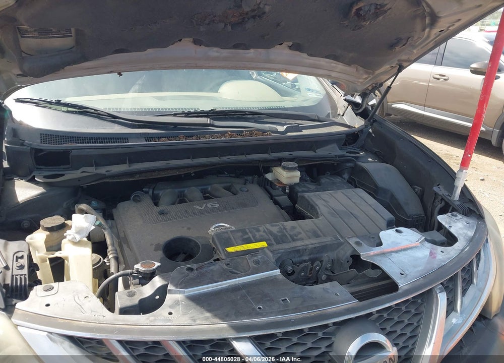 2012 NISSAN MURANO S VIN: JN8AZ1MW8CW239493