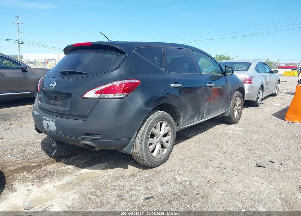 2012 NISSAN MURANO S VIN: JN8AZ1MW8CW239493