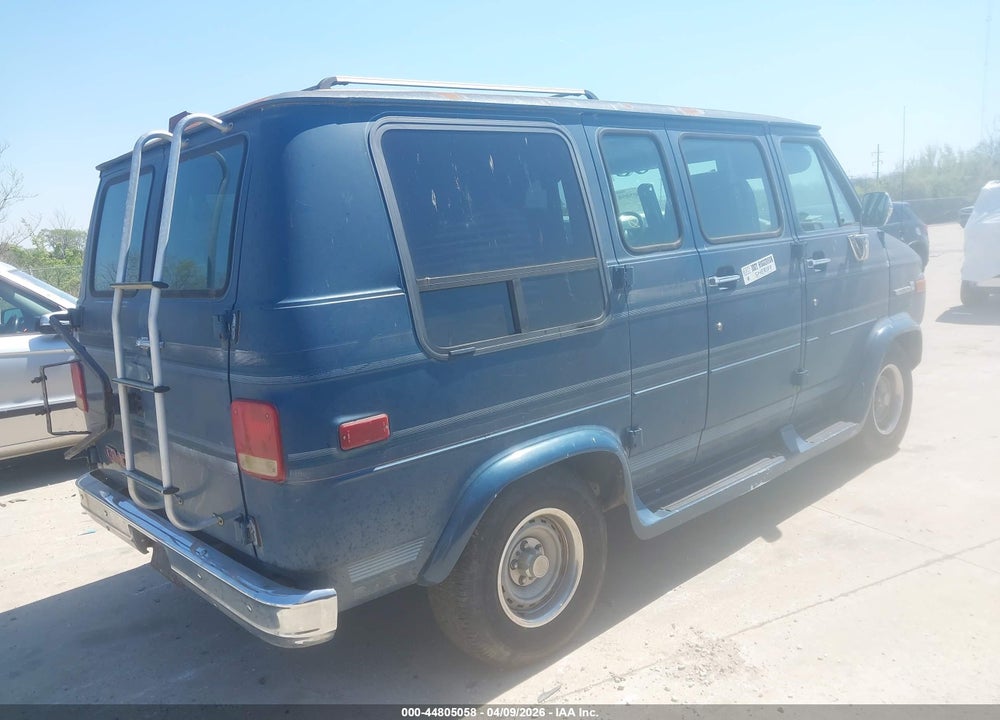 1993 GMC RALLY WAGON / VAN G2500 VIN: 2GDEG25Z3P4504703