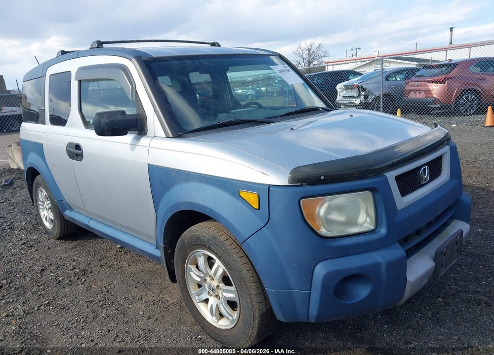 2006 HONDA ELEMENT EX VIN: 5J6YH28676L006654