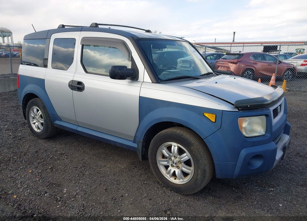 2006 HONDA ELEMENT EX VIN: 5J6YH28676L006654