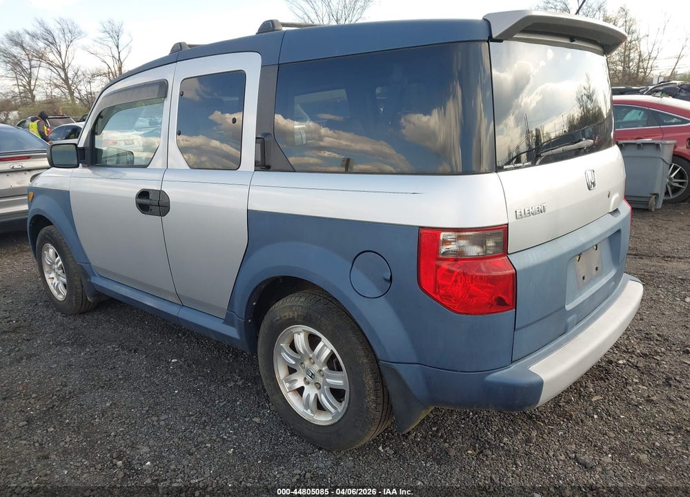 2006 HONDA ELEMENT EX VIN: 5J6YH28676L006654