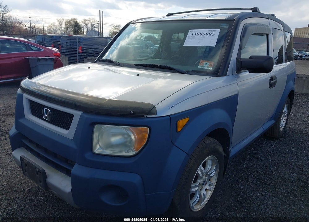 2006 HONDA ELEMENT EX VIN: 5J6YH28676L006654