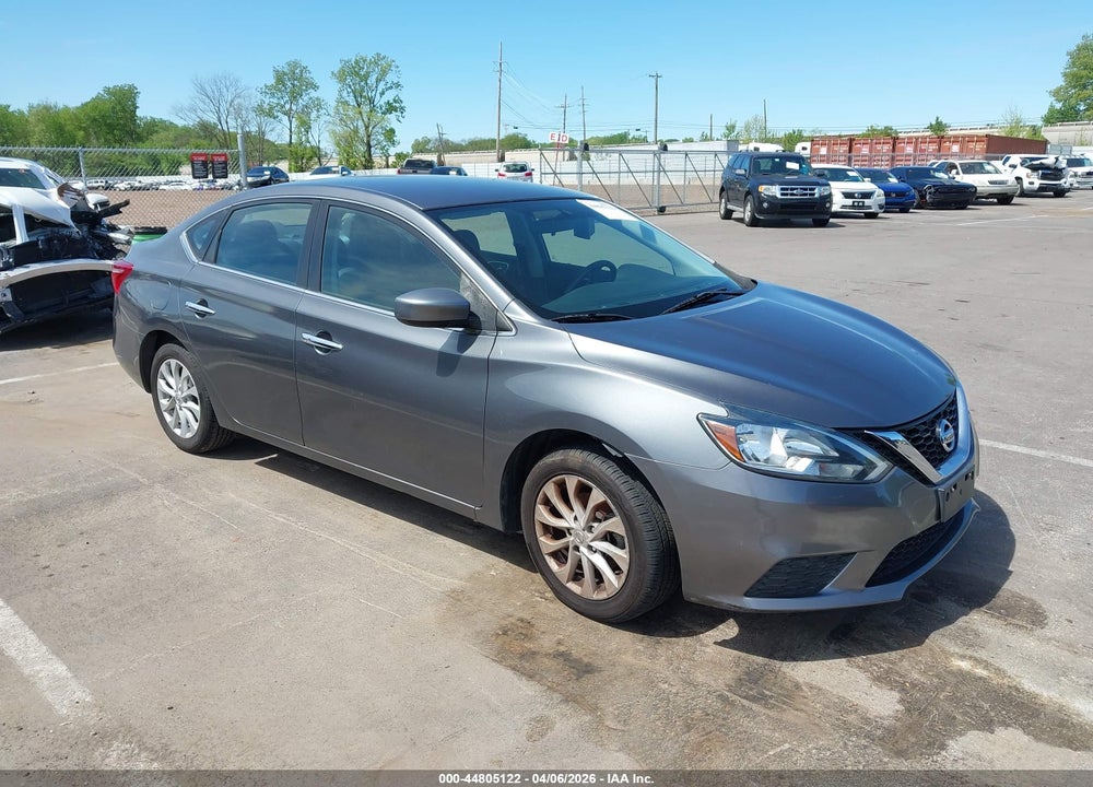 2018 NISSAN SENTRA SV VIN: 3N1AB7AP5JL633135