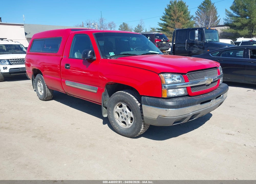 2004 CHEVROLET SILVERADO 1500 LS VIN: 1GCEK14T84Z264255