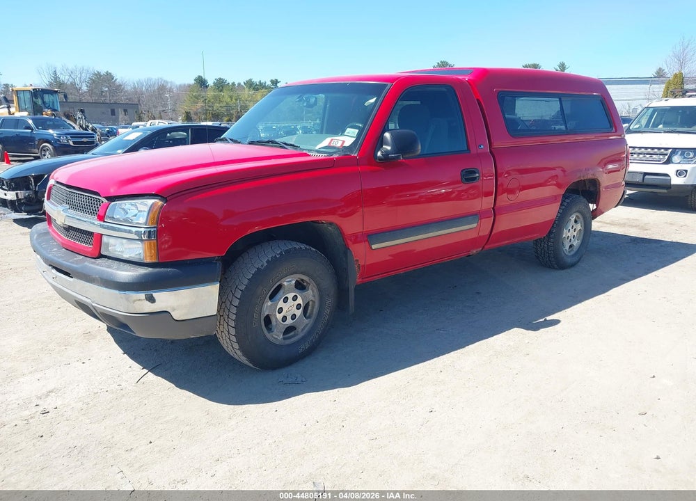 2004 CHEVROLET SILVERADO 1500 LS VIN: 1GCEK14T84Z264255
