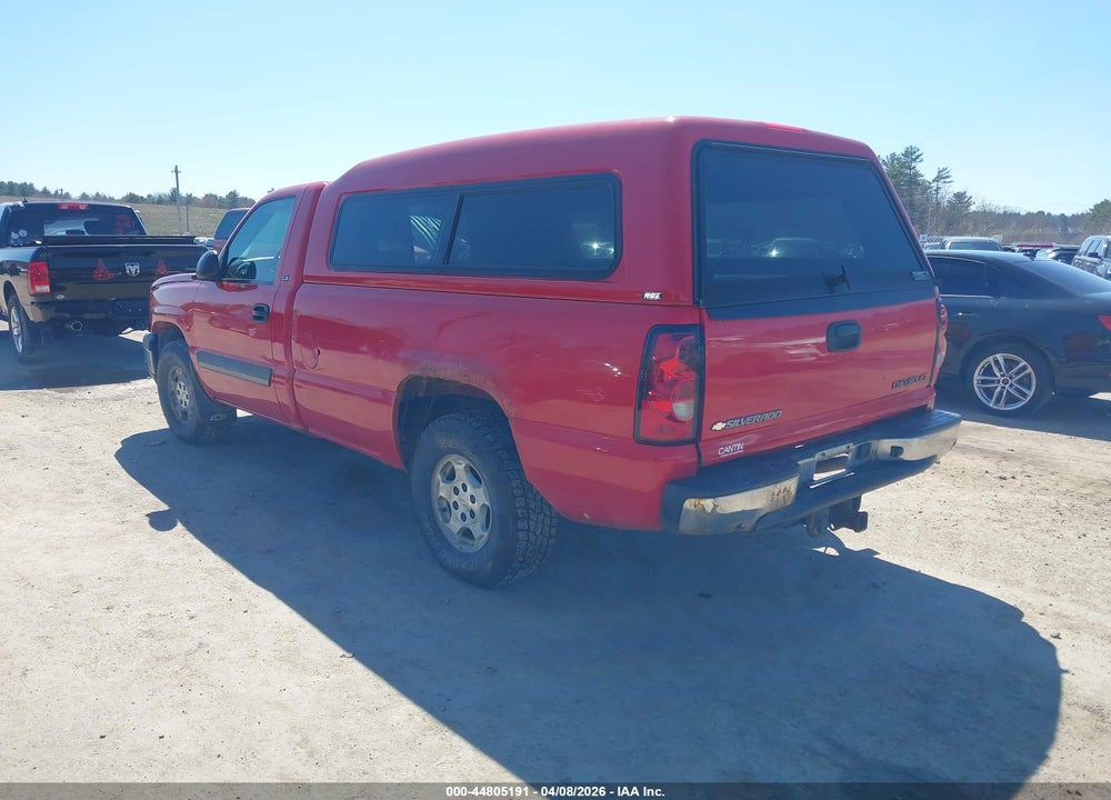 2004 CHEVROLET SILVERADO 1500 LS VIN: 1GCEK14T84Z264255