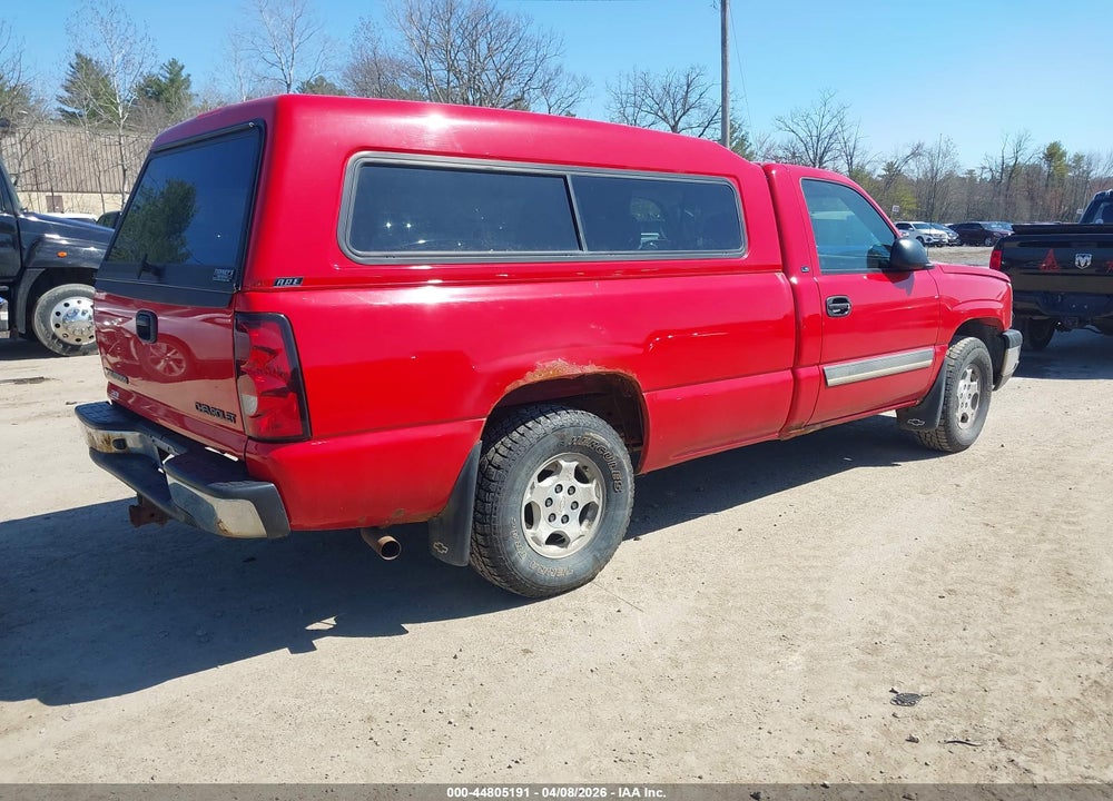2004 CHEVROLET SILVERADO 1500 LS VIN: 1GCEK14T84Z264255