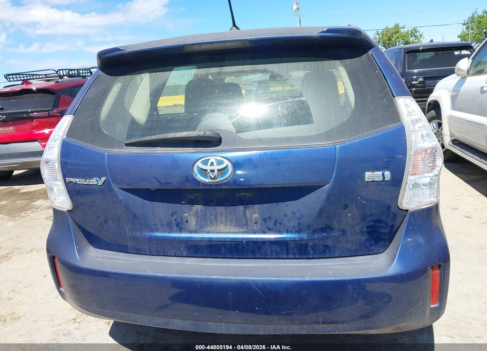 2012 TOYOTA PRIUS V TWO VIN: JTDZN3EU6C3184661