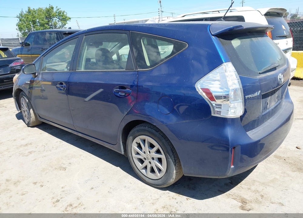 2012 TOYOTA PRIUS V TWO VIN: JTDZN3EU6C3184661