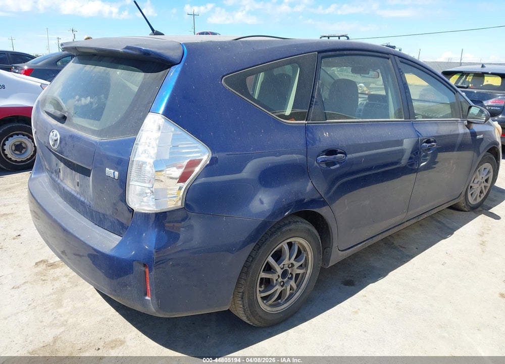 2012 TOYOTA PRIUS V TWO VIN: JTDZN3EU6C3184661