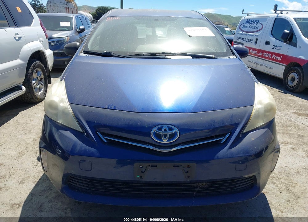 2012 TOYOTA PRIUS V TWO VIN: JTDZN3EU6C3184661