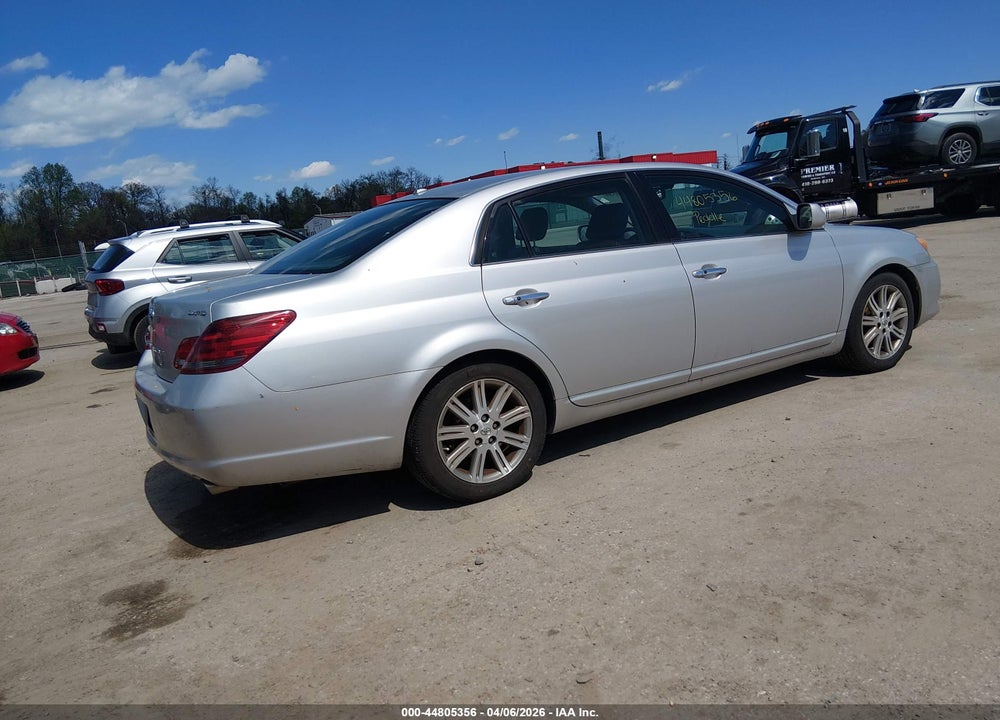 2010 TOYOTA AVALON LIMITED VIN: 4T1BK3DB0AU352162