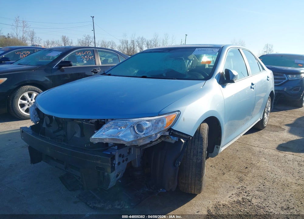 2012 TOYOTA CAMRY LE VIN: 4T4BF1FK0CR206276