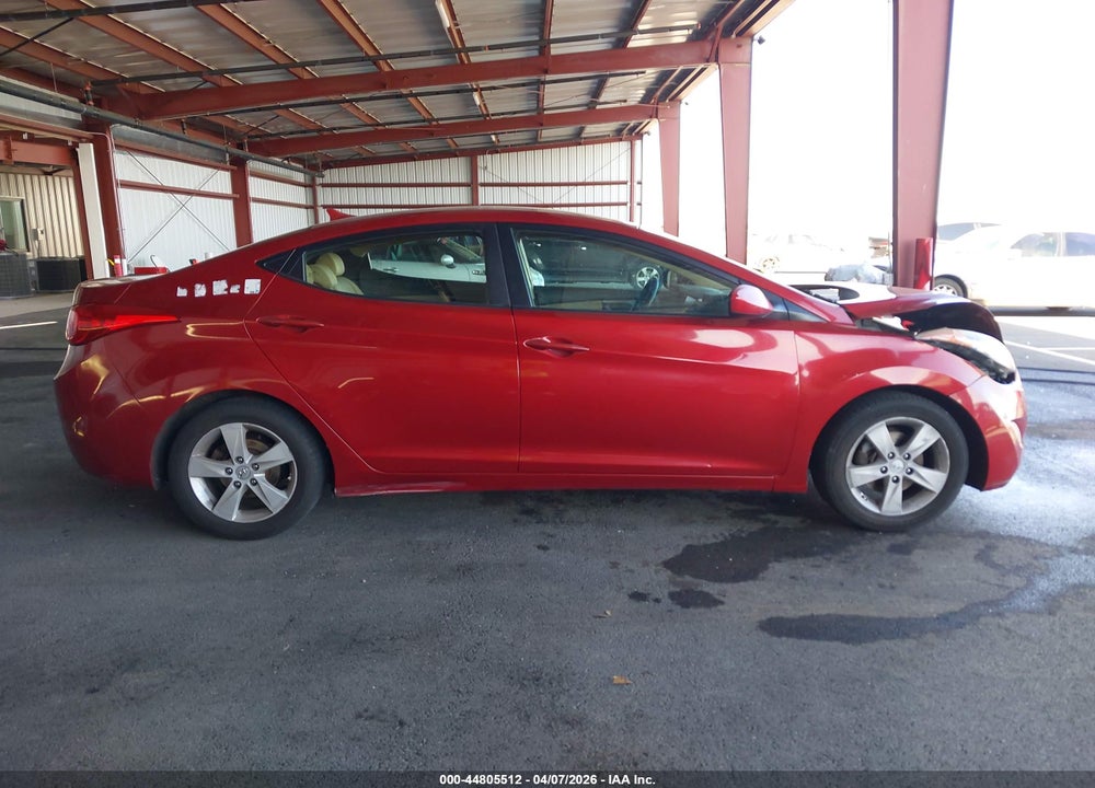 2012 HYUNDAI ELANTRA GLS (ULSAN PLANT) VIN: KMHDH4AE3CU184578
