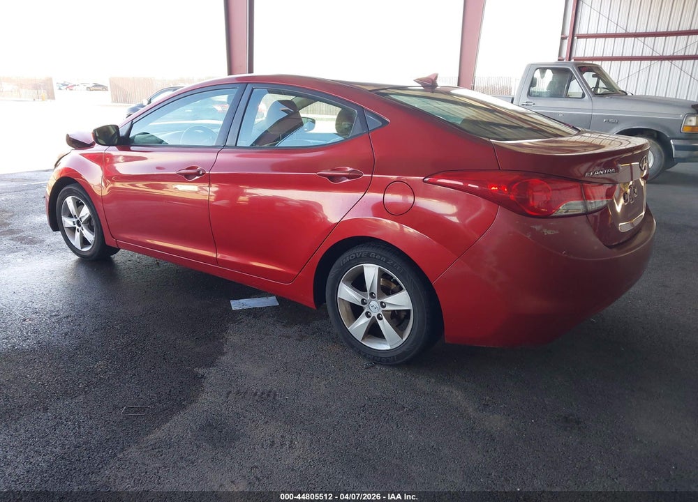 2012 HYUNDAI ELANTRA GLS (ULSAN PLANT) VIN: KMHDH4AE3CU184578