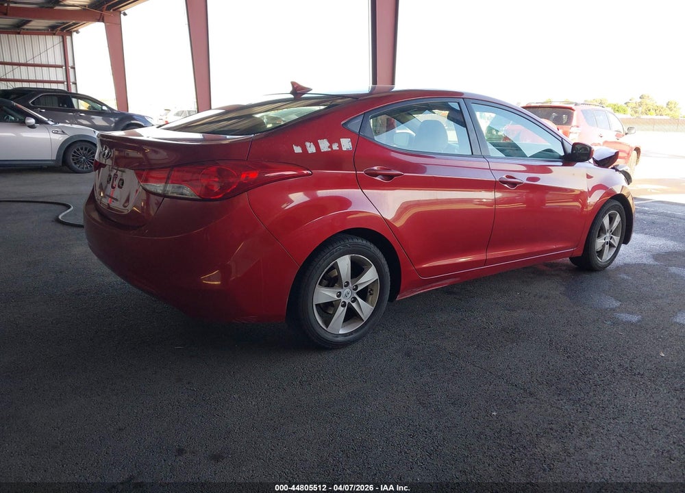 2012 HYUNDAI ELANTRA GLS (ULSAN PLANT) VIN: KMHDH4AE3CU184578