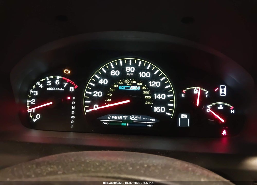 2005 HONDA ACCORD HYBRID IMA VIN: JHMCN36415C000717
