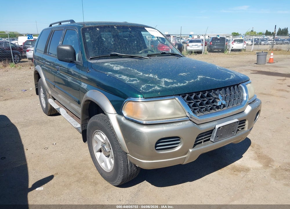 2002 MITSUBISHI MONTERO SPORT XLS VIN: JA4MT31RX2P010756