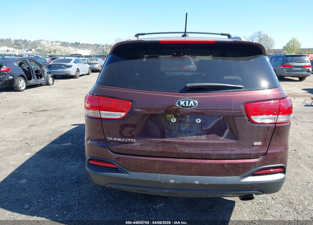2017 KIA SORENTO 2.4L LX VIN: 5XYPGDA37HG272724